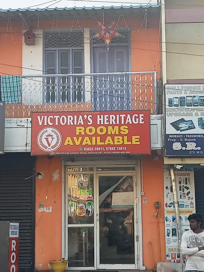 Victoria'S Heritage Pondicherry Exterior photo